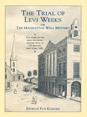 cover image of The Trial of Levi Weeks